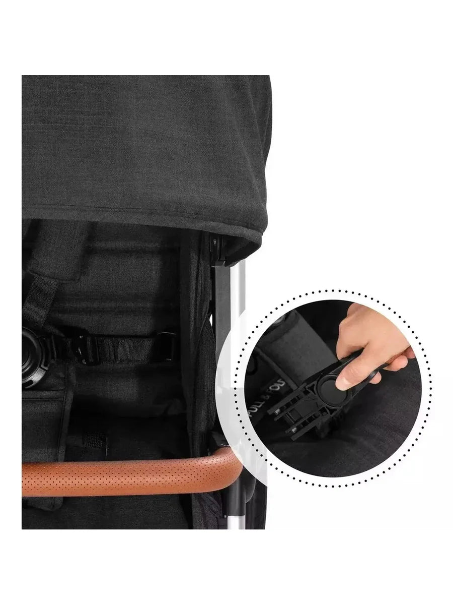 Hauck Uptown Pushchair Stroller Extra Large Seat for All Terrains with Raincover