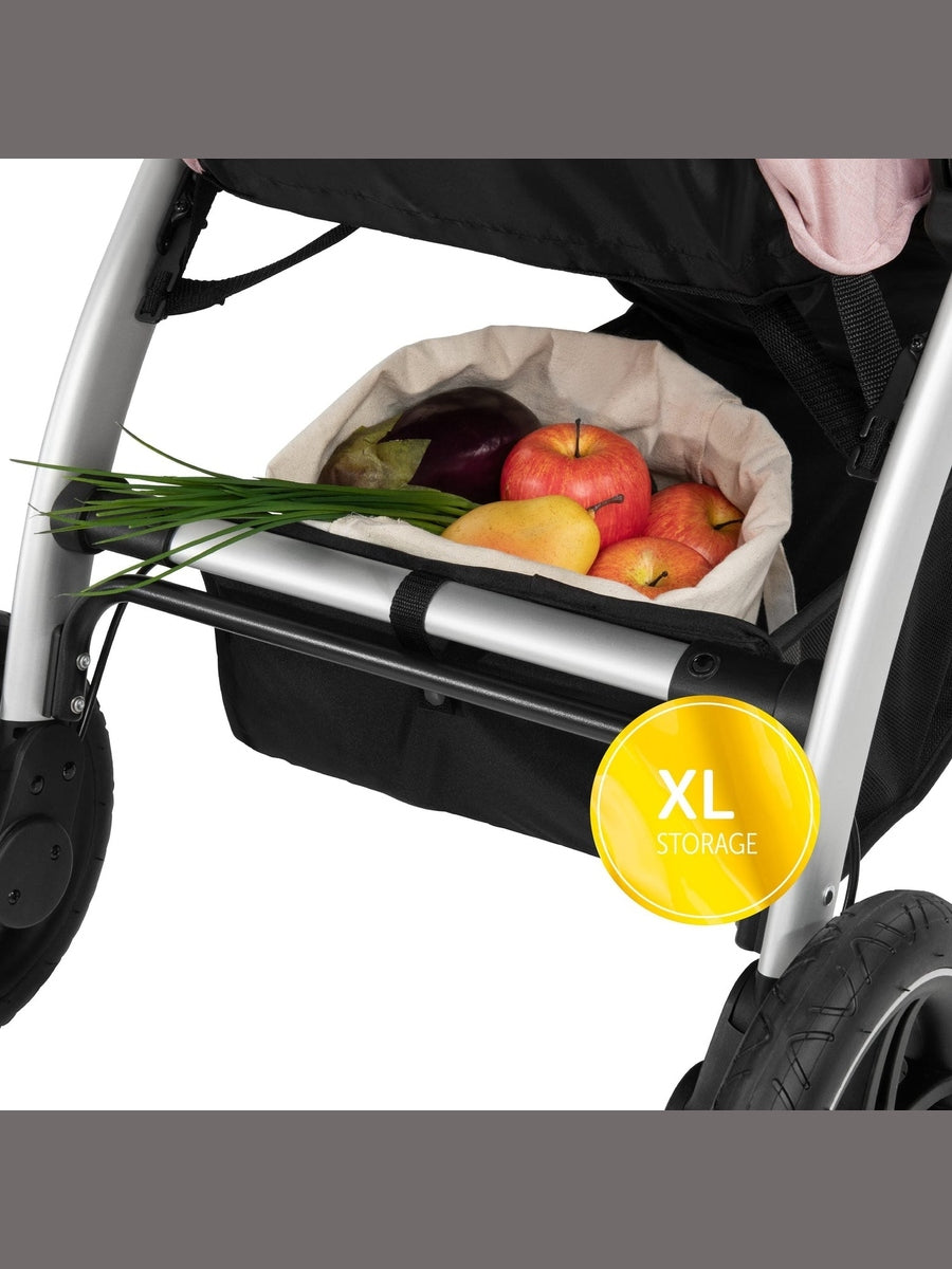 Hauck Uptown Pushchair Stroller - Melange Rose