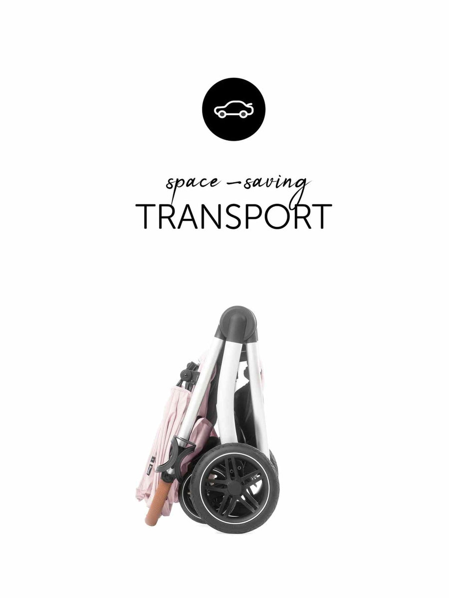 Hauck Uptown Pushchair Stroller - Melange Rose