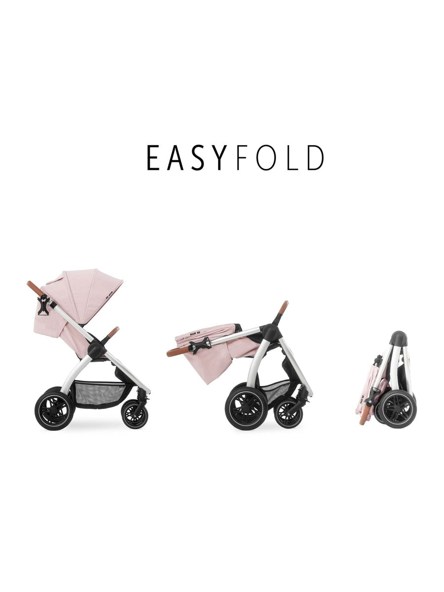 Hauck Uptown Pushchair Stroller - Melange Rose
