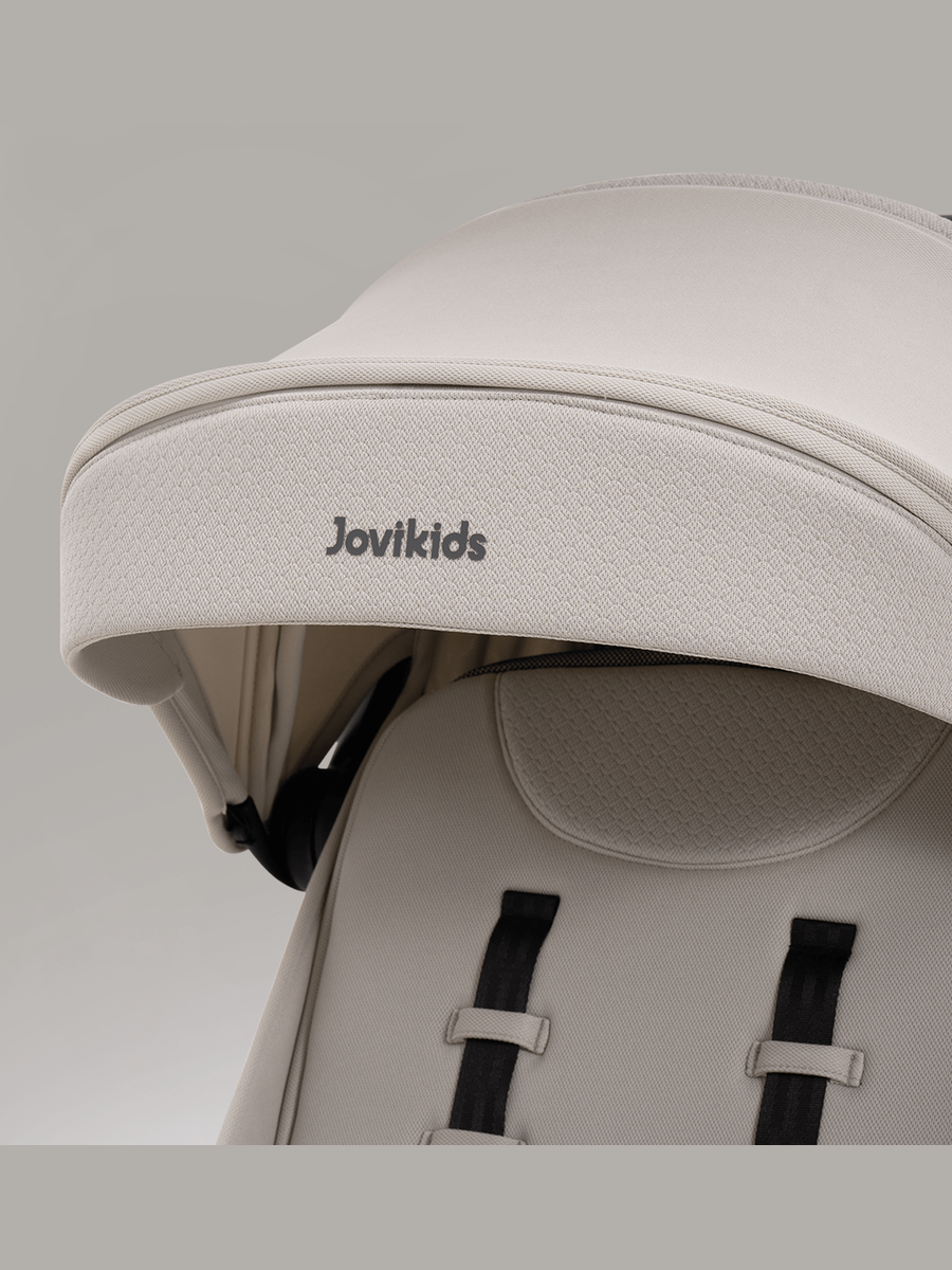 JoviKids Ayla Pushchair Lightweight, Compact & Travel-Friendly - Beige