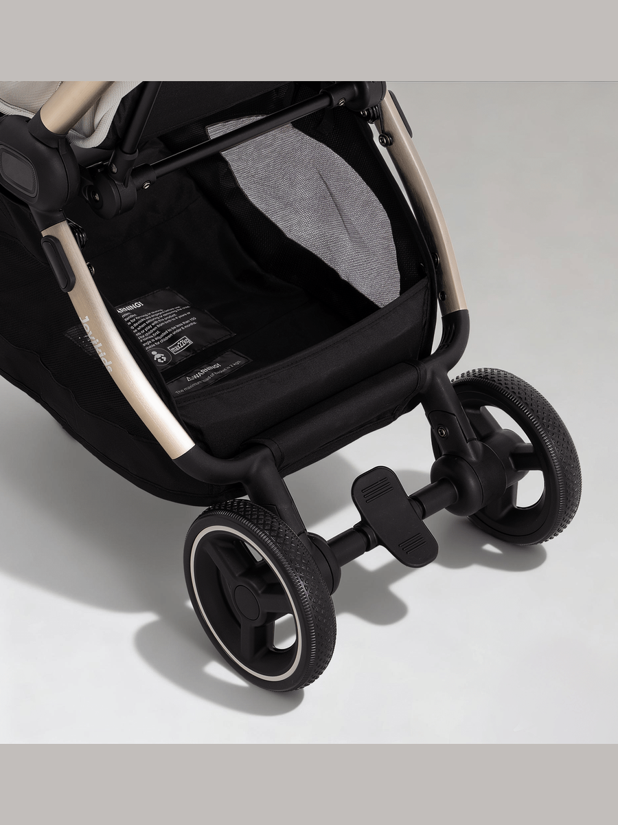 JoviKids Ayla Pushchair Lightweight, Compact & Travel-Friendly - Beige