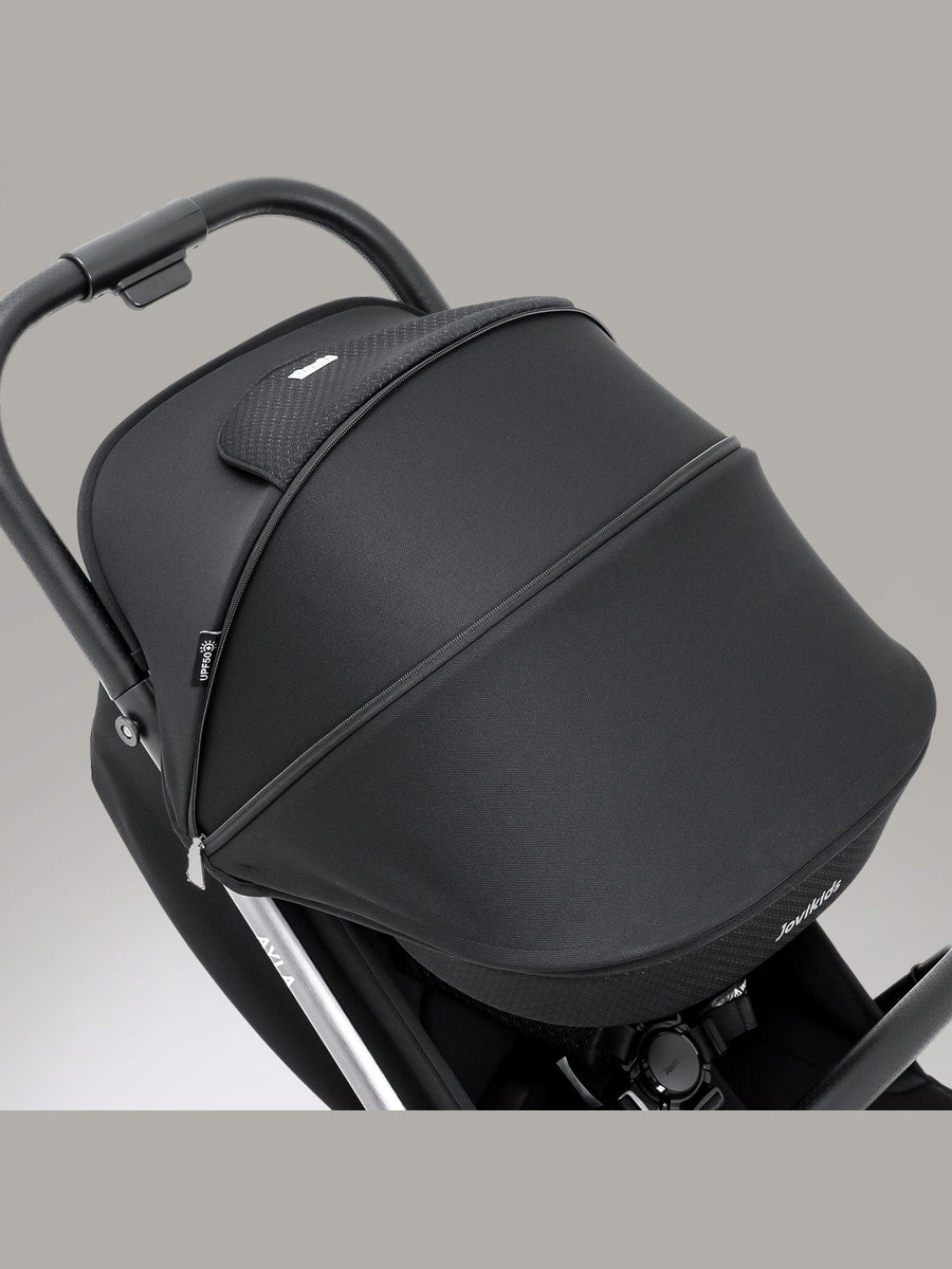 JoviKids Ayla Pushchair Lightweight, Compact & Travel-Friendly - Black