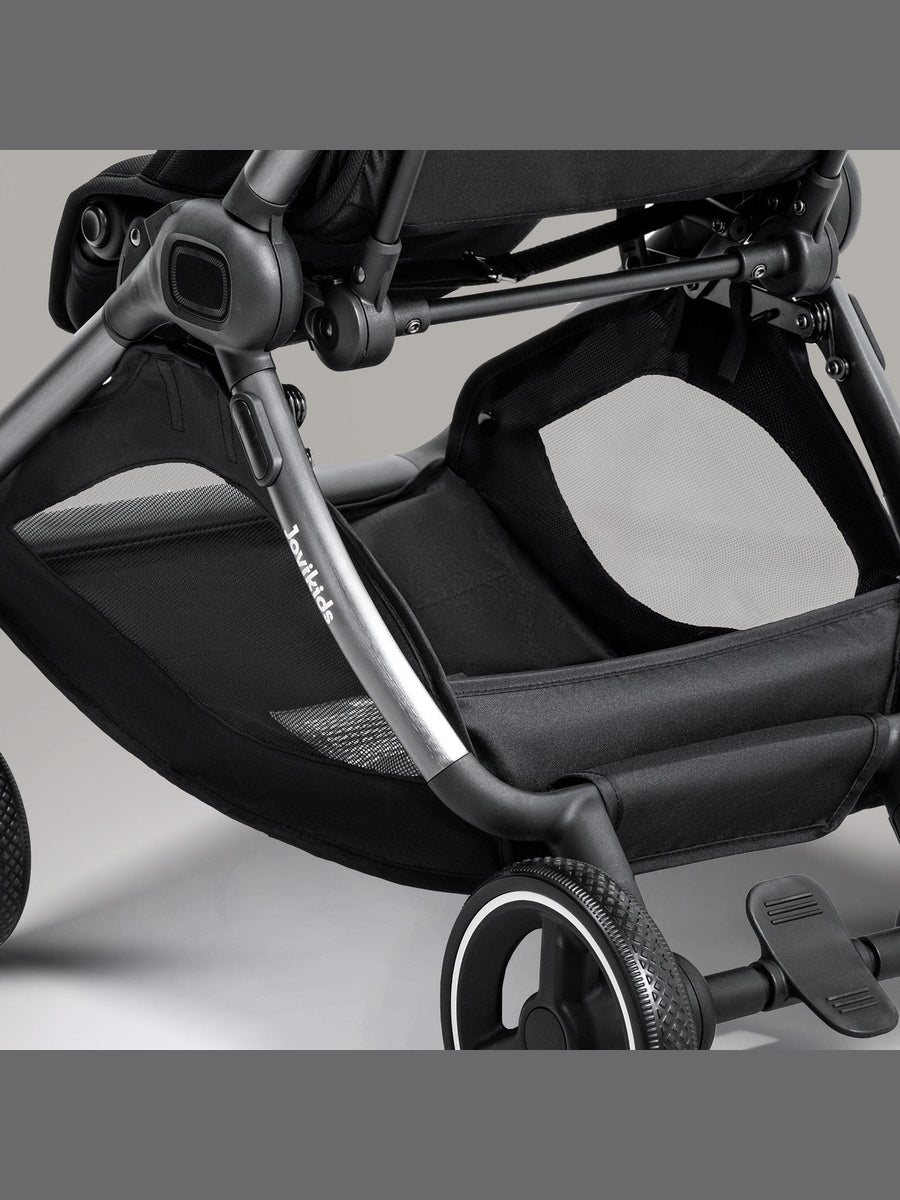 JoviKids Ayla Pushchair Lightweight, Compact & Travel-Friendly - Black