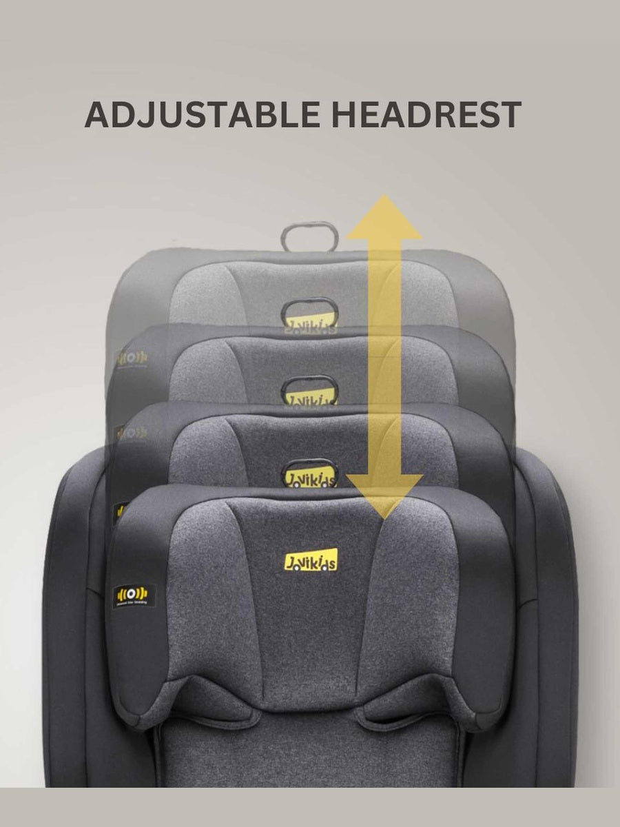 JoviKids Leon ISOFIX Booster Car Seat R129 i-Size Group 2/3 (15 Months to 12 Years) Twilight