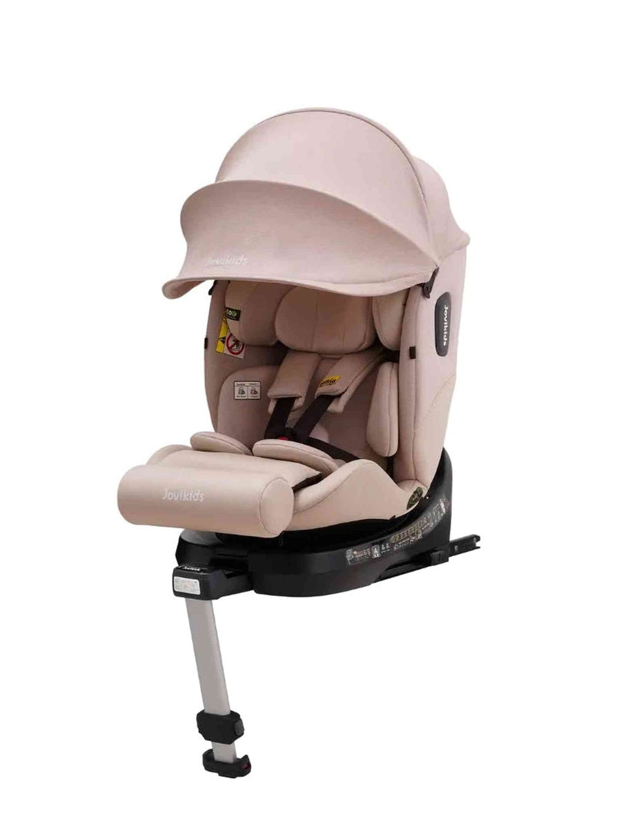 JoviKids Ranger 2 i-Size Car Seat with Leg Extension Cushion - Rosewood
