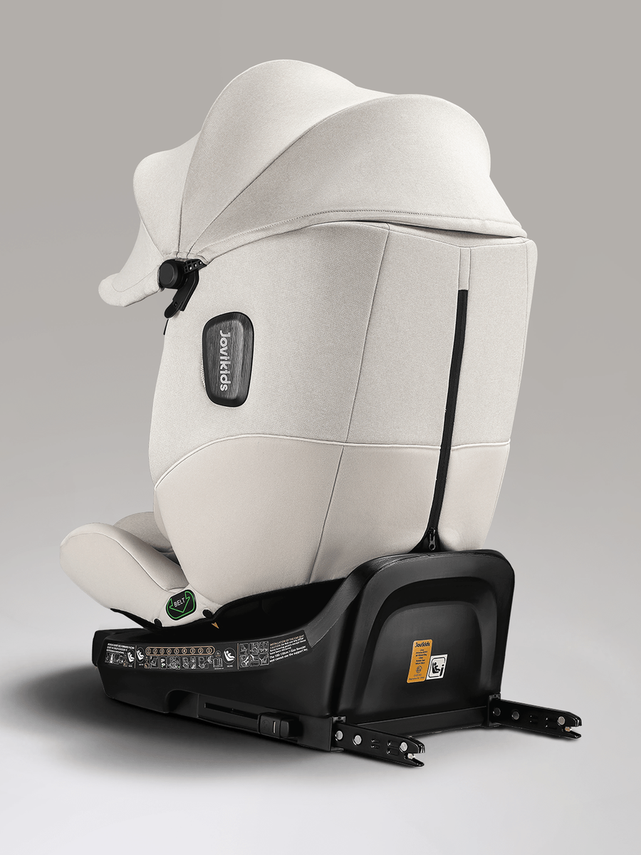 JoviKids Ranger 2 i-Size Car Seat with Leg Extension Cushion - Milkstone