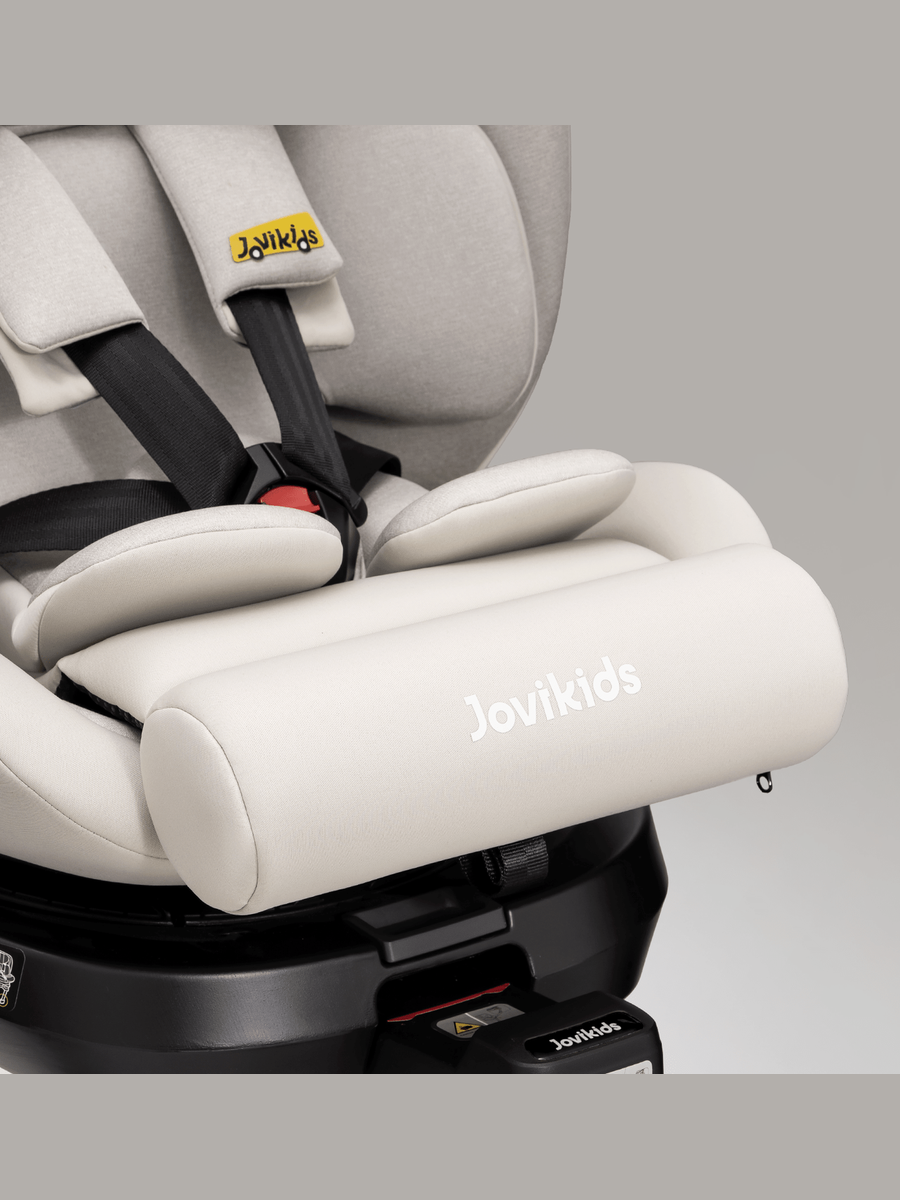JoviKids Ranger 2 i-Size Car Seat with Leg Extension Cushion - Milkstone