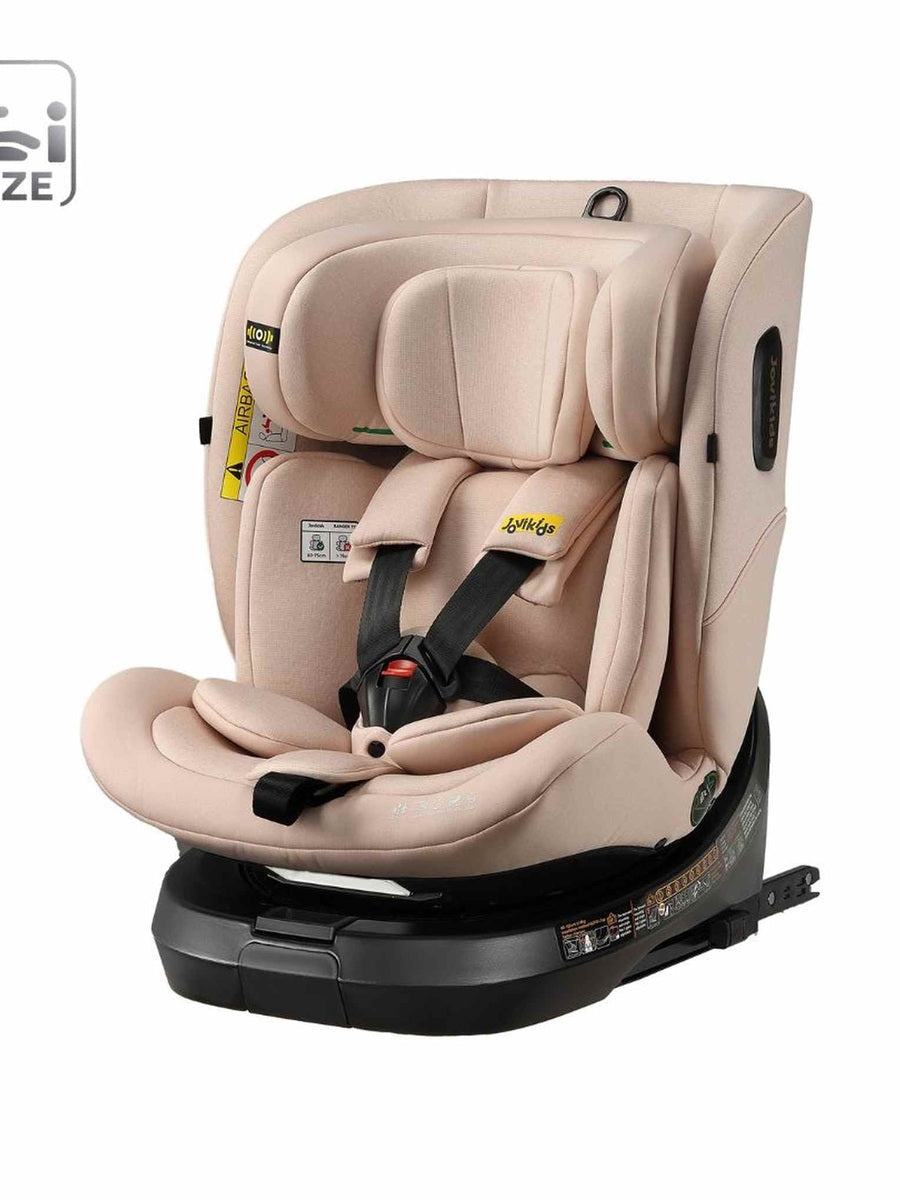 JoviKids Ranger TT 360 Spin ISOFIX Car Seat R129 i-Size (Birth to 12 Years) Rosewood