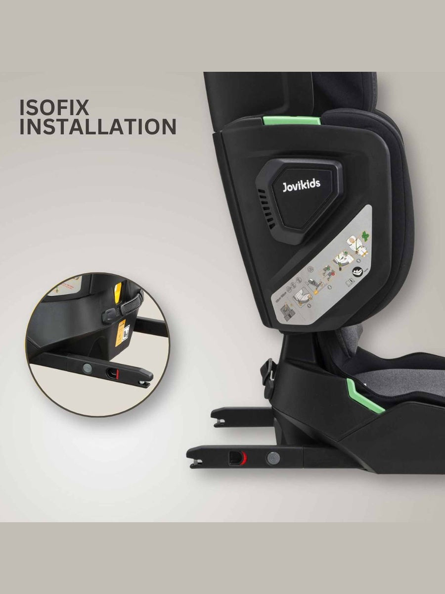 JoviKids Rober+ Folding i-Size Booster Car Seat (3–12 Years) Twilight