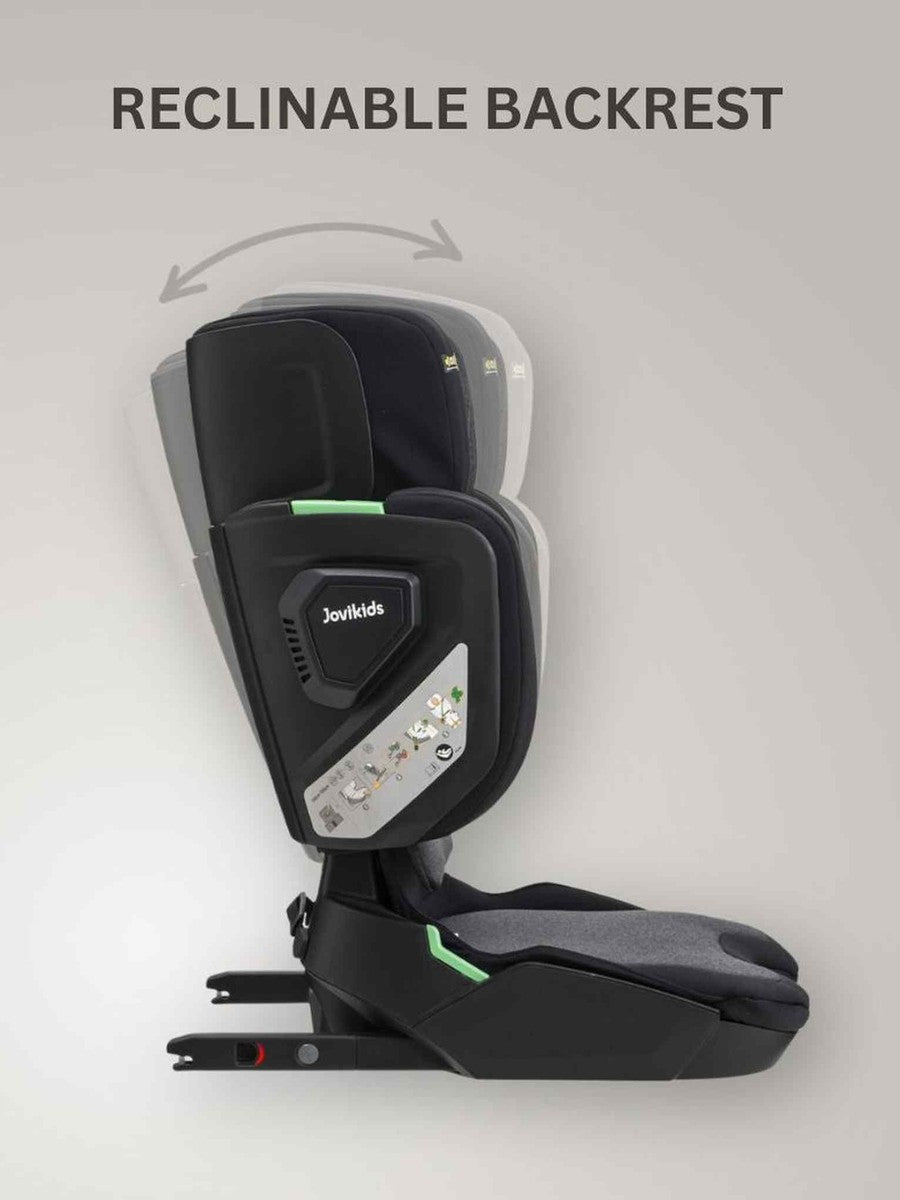 JoviKids Rober+ Folding i-Size Booster Car Seat (3–12 Years) Twilight