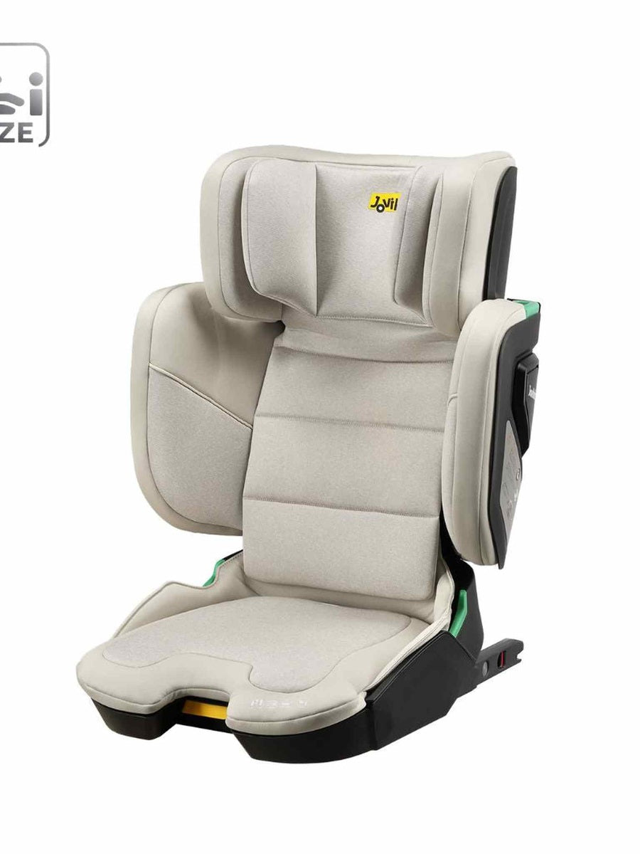JoviKids Rober+ Folding i-Size Booster Car Seat (3–12 Years) Milkstone