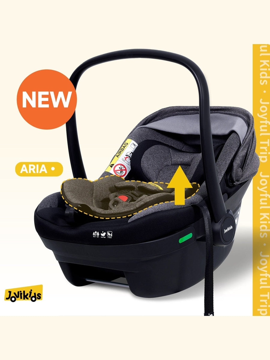 Jovikids Aria Infant Carrier Car Seat - Black