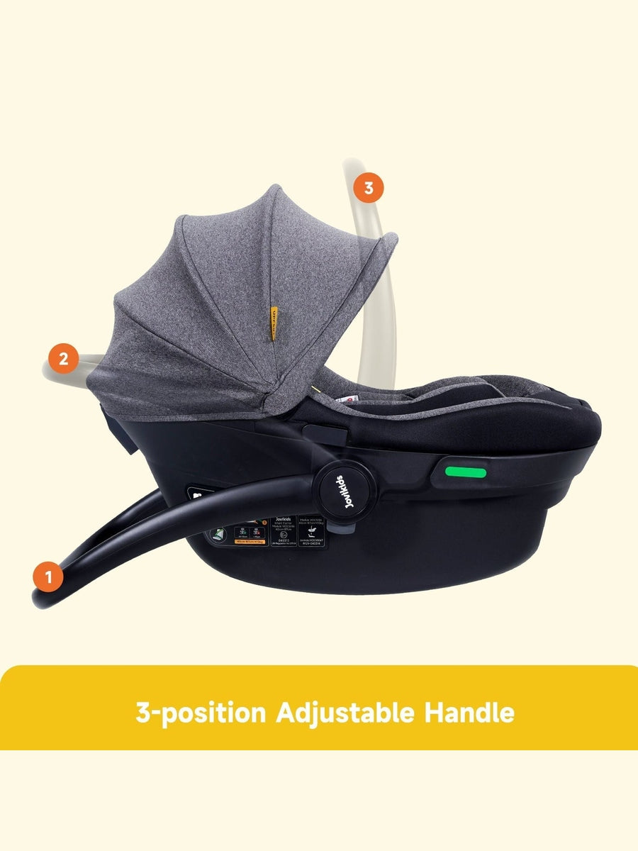 Jovikids Aria Infant Carrier Car Seat - Black