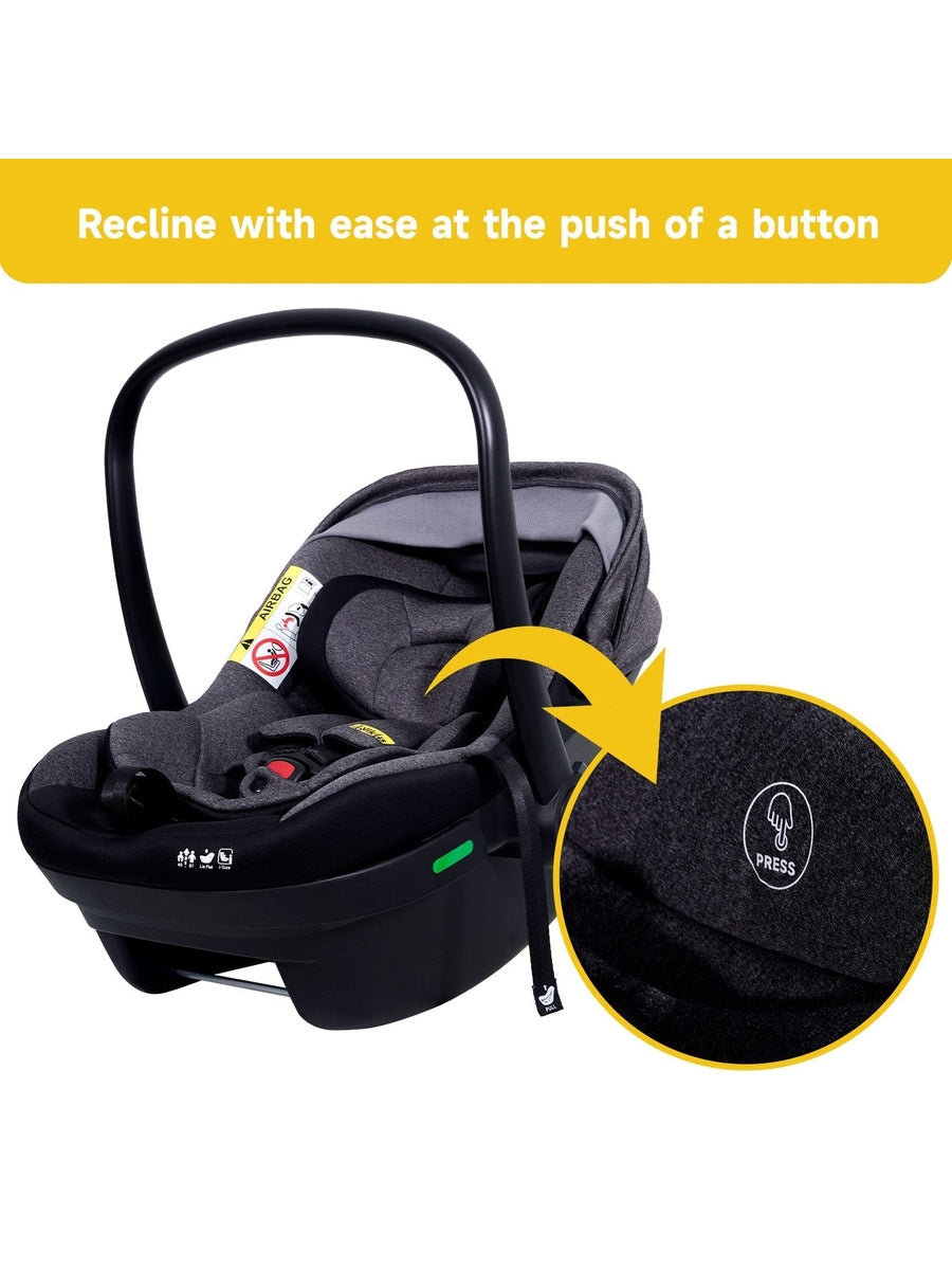 Jovikids Aria Infant Carrier Car Seat - Black
