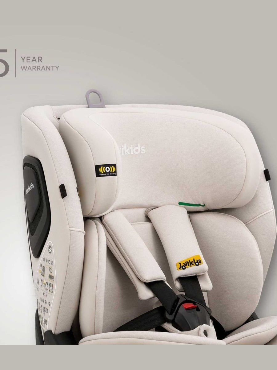 Jovikids CICI TT i-Size Child Seat 76–150cm - Milkstone