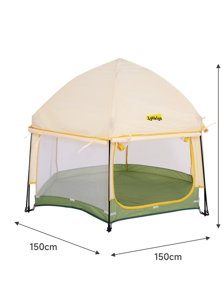 Jovikids Portable Play Tent – Pop-Up Kids Teepee (Indoor & Outdoor) - Green