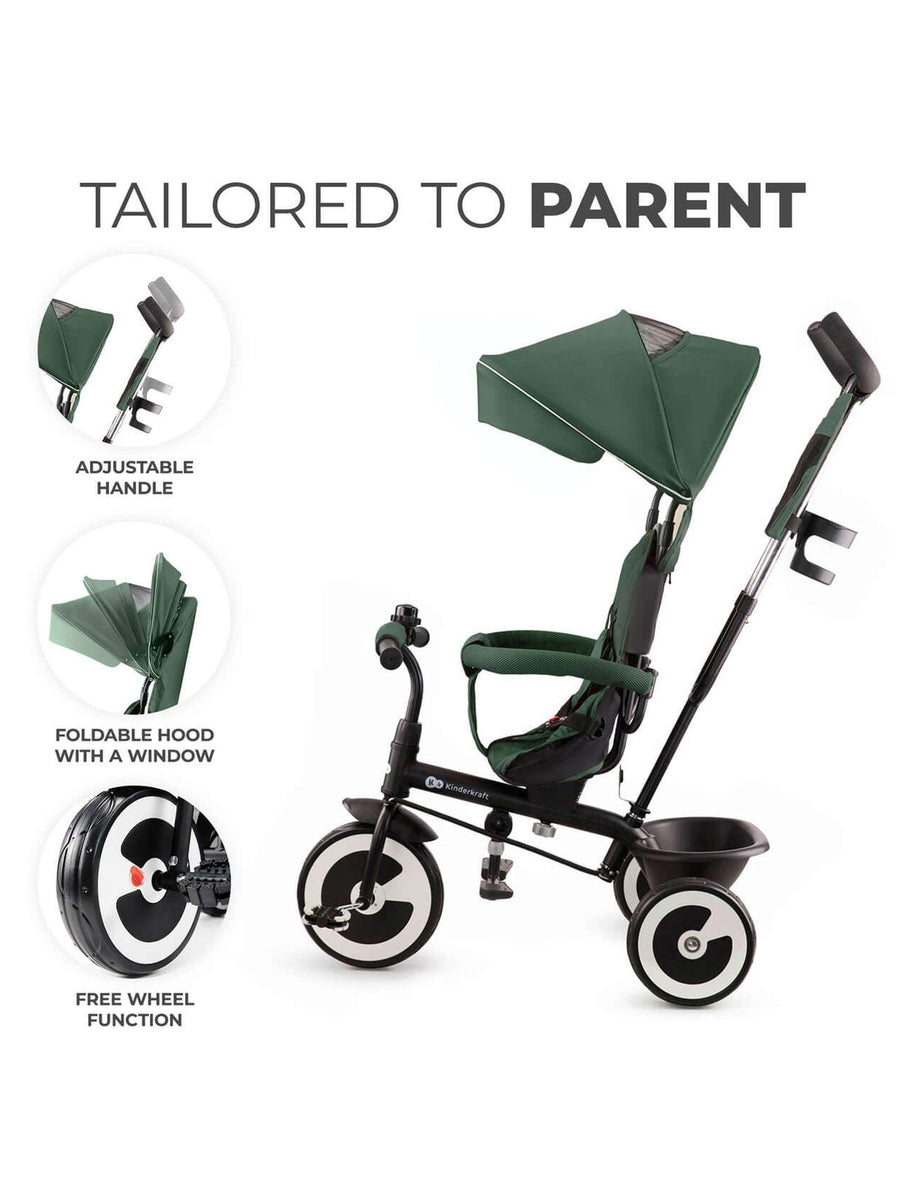 Kinderkraft Aston Trike – Mystic Green