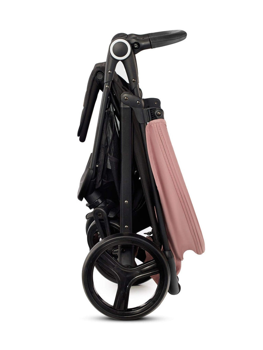 Kinderkraft Grande Plus Pushchair – Pink | One-Hand Fold, Lie-Flat Seat, Birth to 22kg