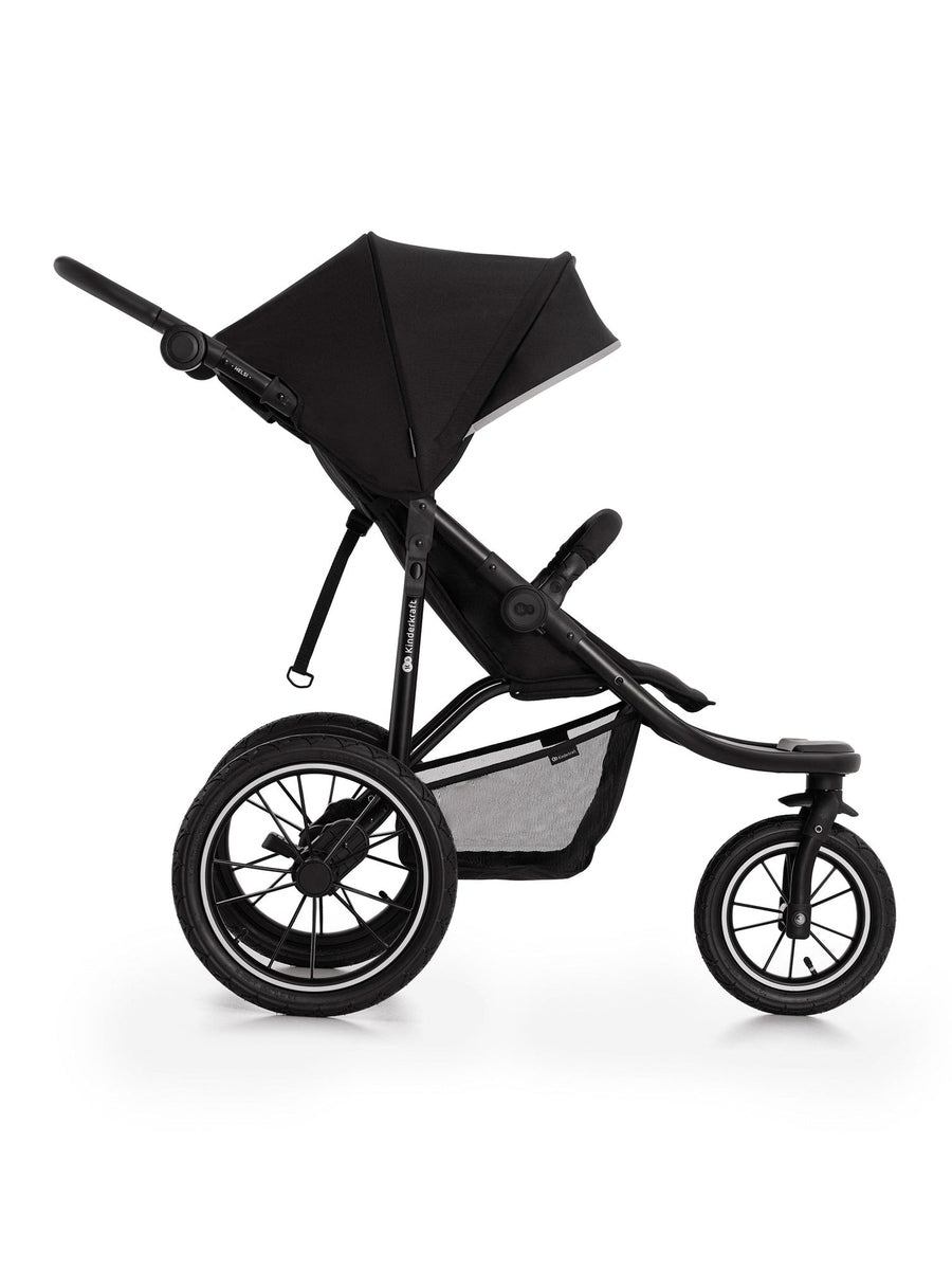 Kinderkraft HELSI 2 All-Terrain Stroller Black