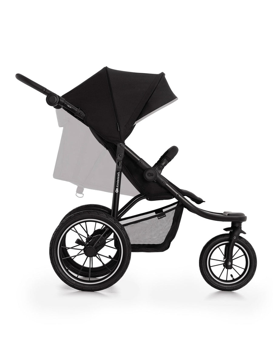 Kinderkraft HELSI 2 All-Terrain Stroller Black