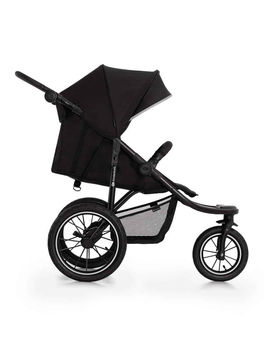 Kinderkraft HELSI 2 All-Terrain Stroller Black