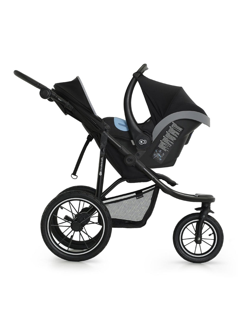 Kinderkraft HELSI 2 All-Terrain Stroller Black