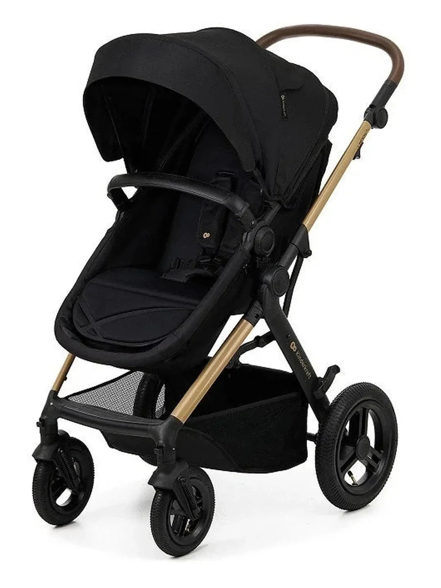 Kinderkraft MOOV 2 Air 3-in-1 Travel System – Pure Black