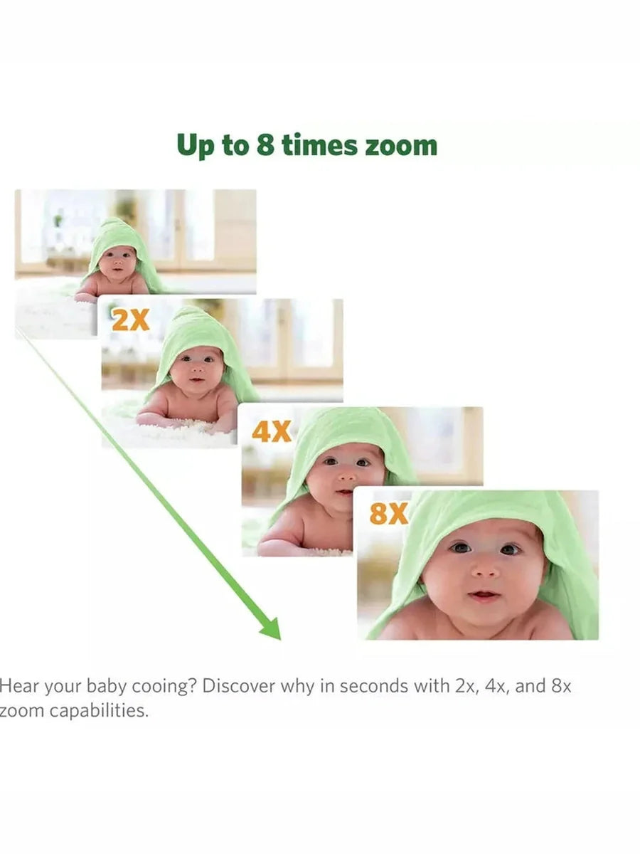 LeapFrog LF815HD 5-Inch Portable Smart Baby Monitor