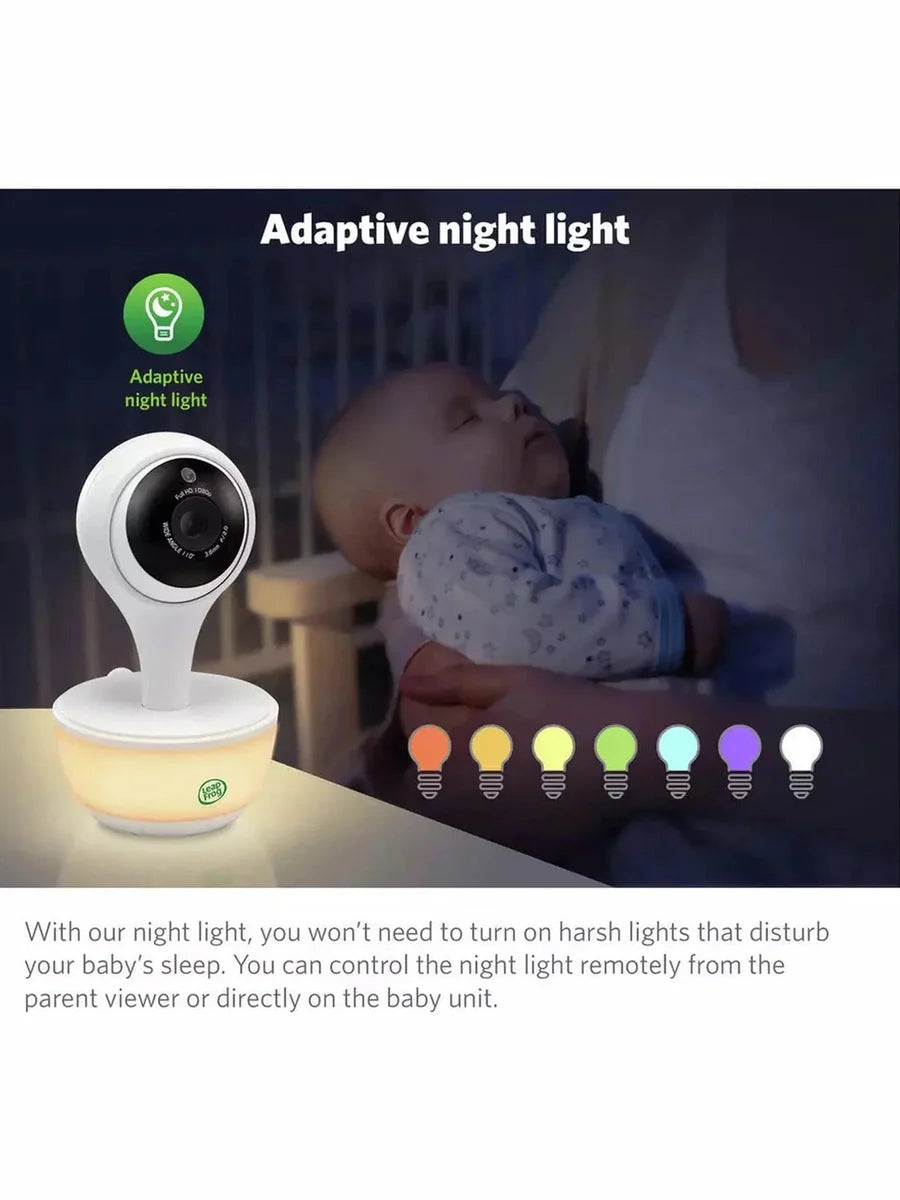 LeapFrog LF815HD 5-Inch Portable Smart Baby Monitor