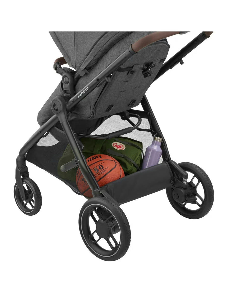 Maxi-Cosi Zelia S Trio 3-in-1 Baby Infant Travel System Foldable Pushchair Dark Grey
