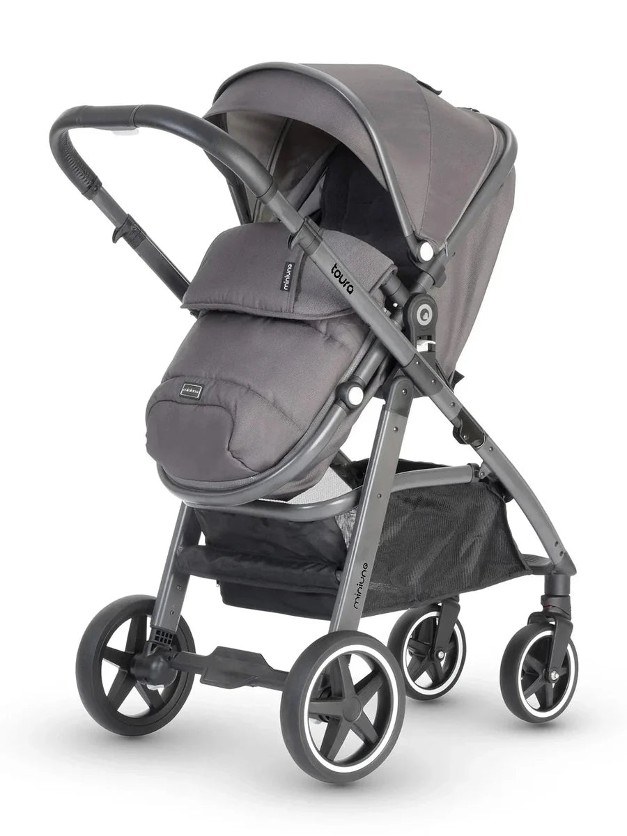 Miniuno Toura Special Edition Car Seat Travel System – Gunmetal Grey