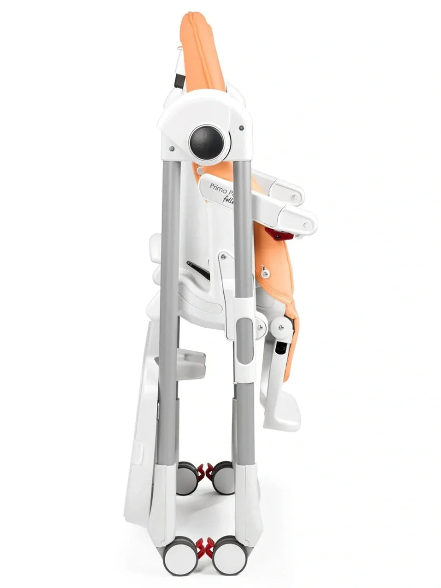 Peg Perego Prima Pappa Follow Me Highchair – Peach Fuzz