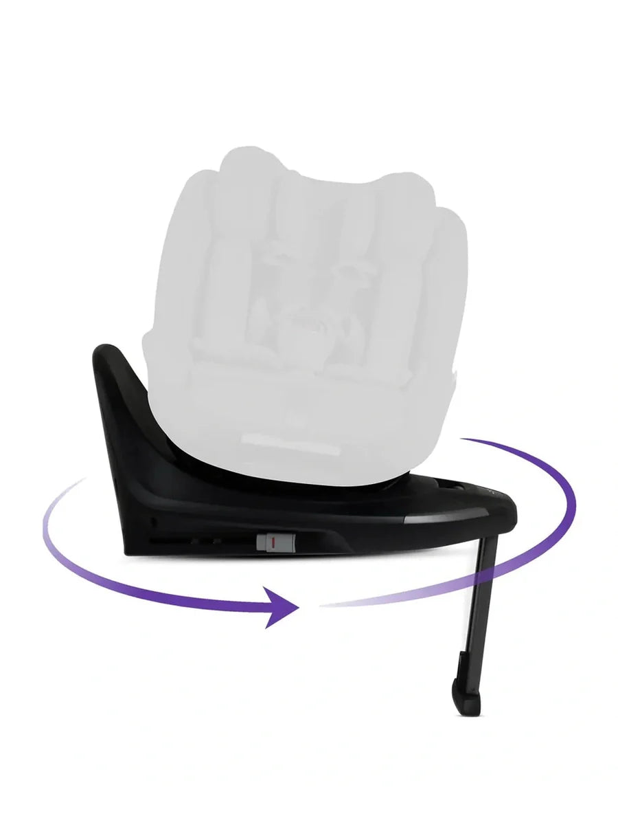 Silver Cross Base Plus 360 | ISOFIX Rotating Car Seat Base with AgeLock Safety Switch