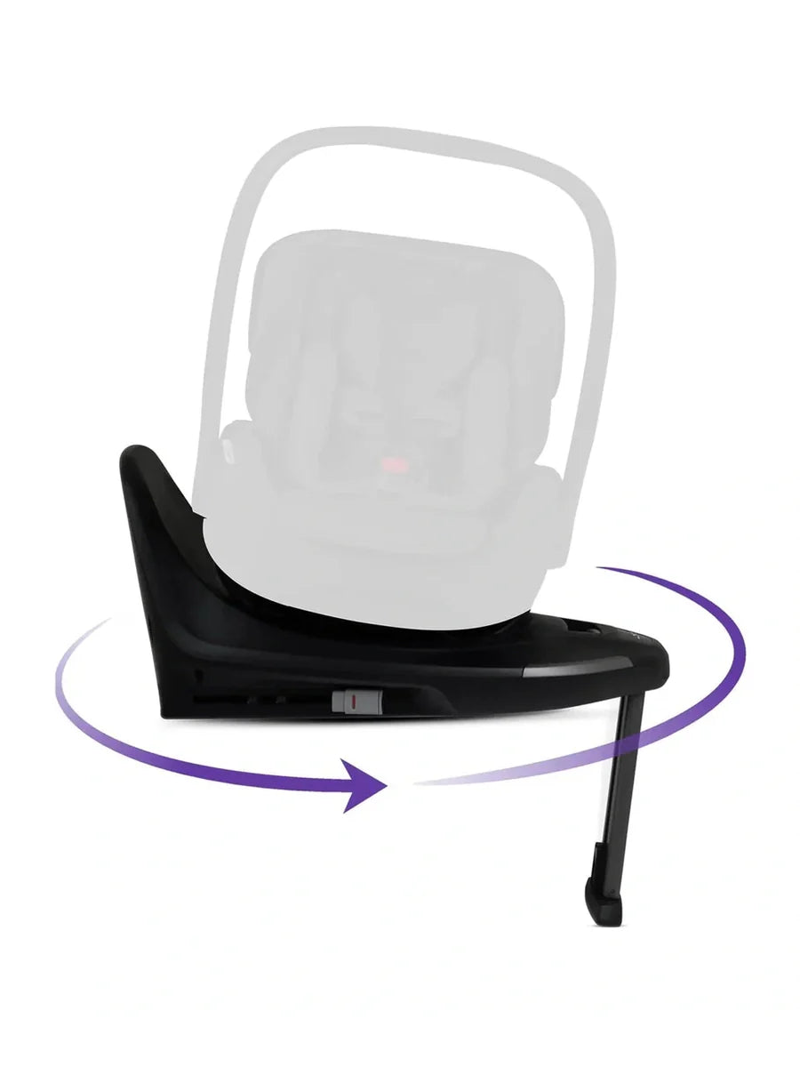 Silver Cross Base Plus 360 | ISOFIX Rotating Car Seat Base with AgeLock Safety Switch