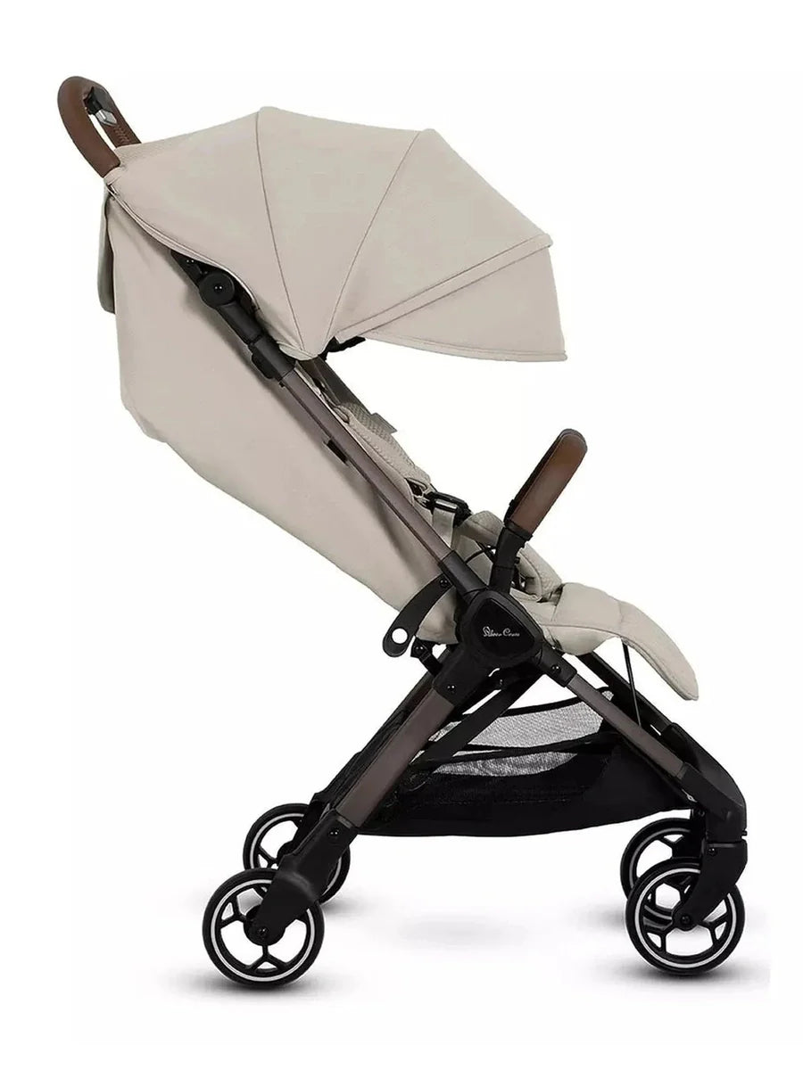 Silver Cross Clic 2 Pushchair with Travel Bag – Latte