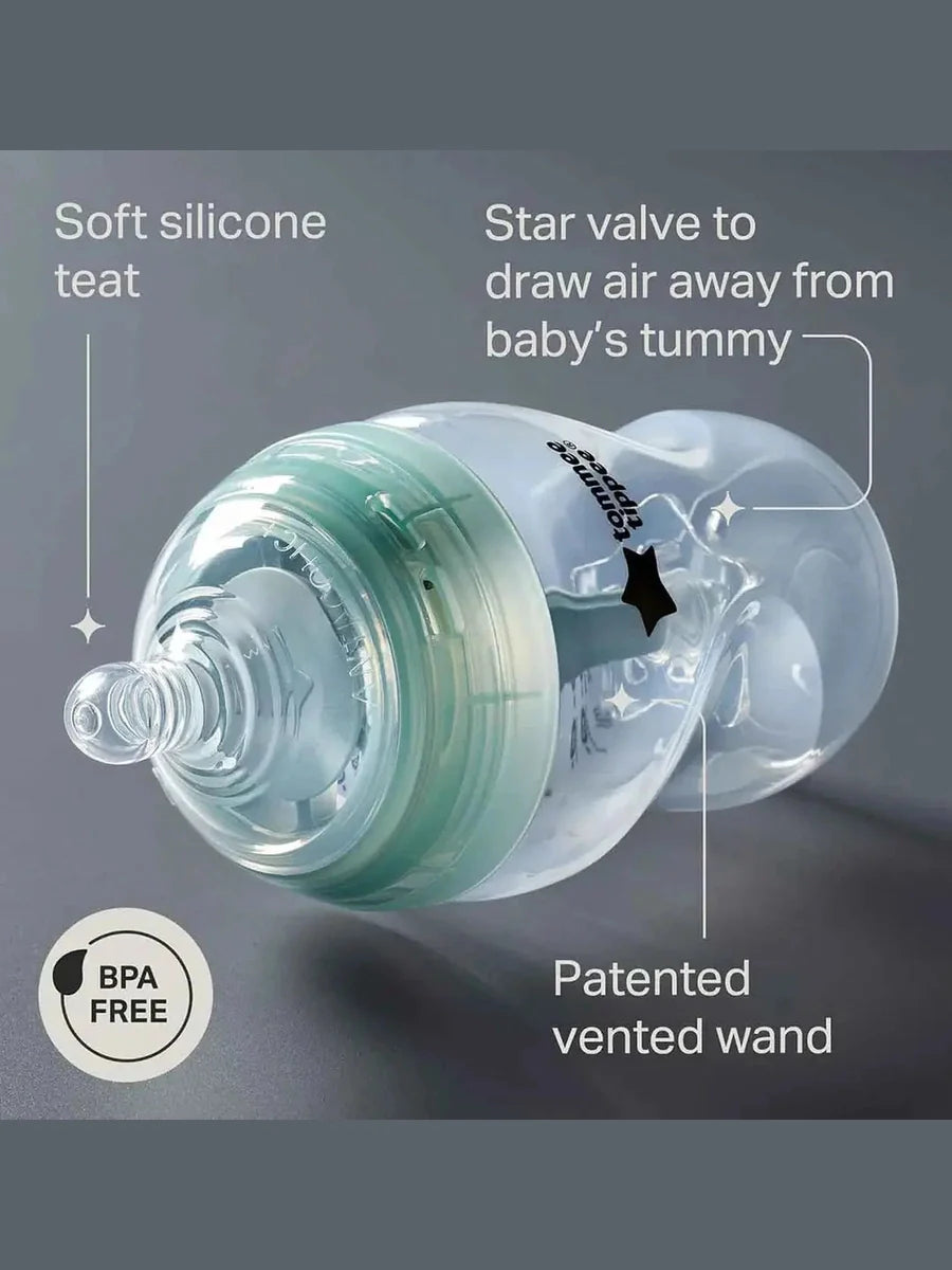 Tommee Tippee Advanced Anti-Colic Baby Bottles 150ml – 3 Pack