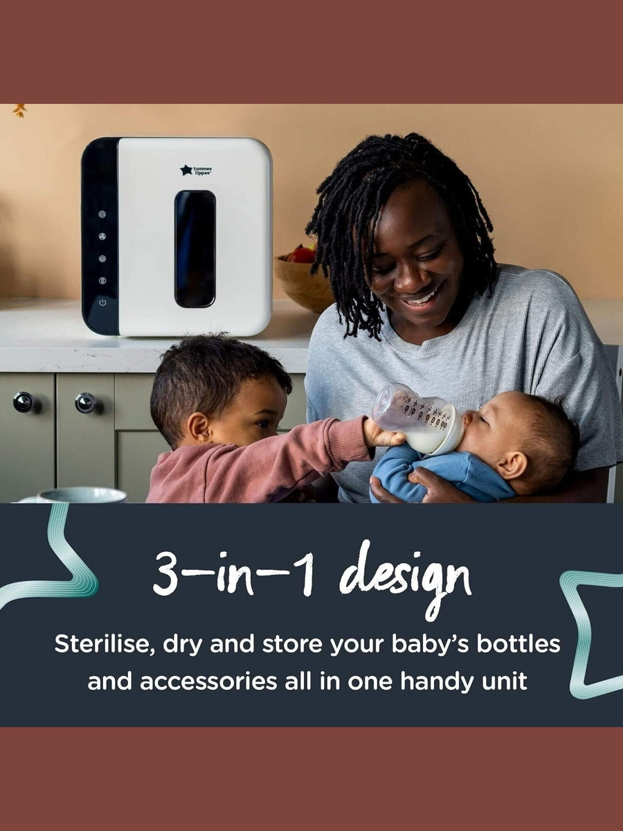 Tommee Tippee UV Baby Bottles & Accessories Electric 3-in-1 Steriliser & Dryer