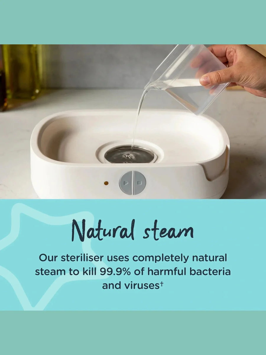 Tommee Tippee White Supersteam Electric Steam Steriliser - White