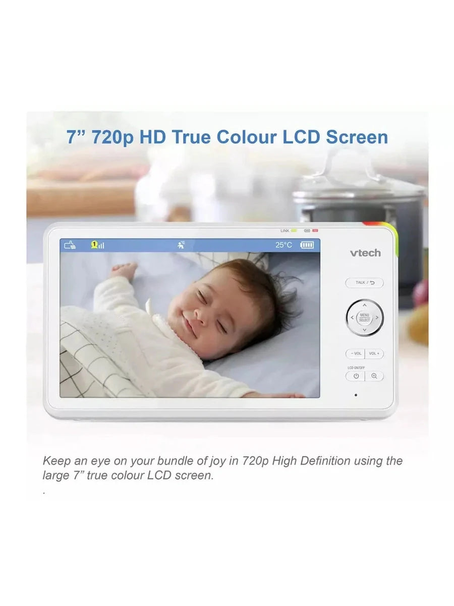 VTech RM7766HD Smart Pan & Tilt Baby Monitor – 7 Inch Display