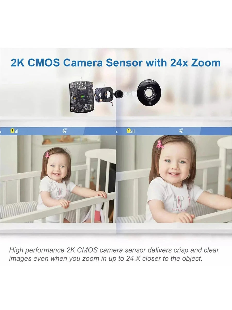 VTech RM7766HD Smart Pan & Tilt Baby Monitor – 7 Inch Display
