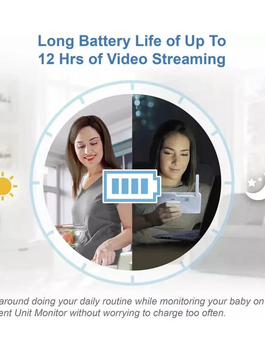 VTech RM7766HD Smart Pan & Tilt Baby Monitor – 7 Inch Display