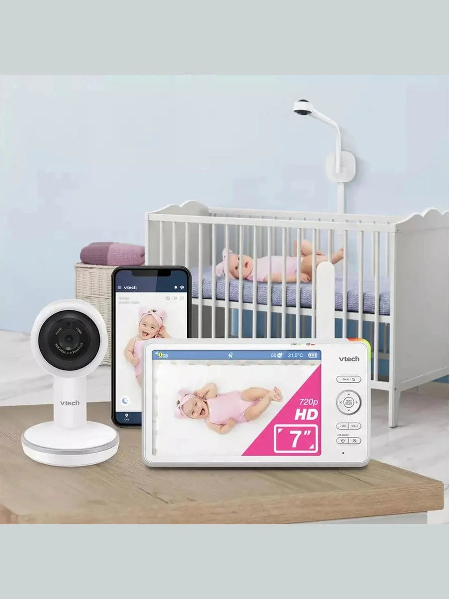 VTech RM7787HD 7 Inch Over-The-Cot Smart Baby Monitor