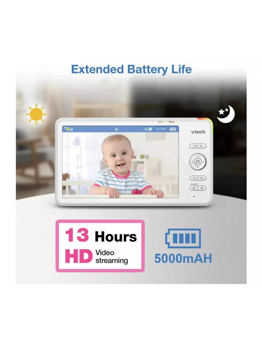 VTech RM7787HD 7 Inch Over-The-Cot Smart Baby Monitor