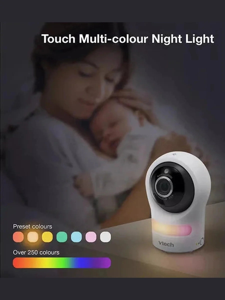 VTech RM9761 Pan & Tilt Smart Video Baby Monitor – White