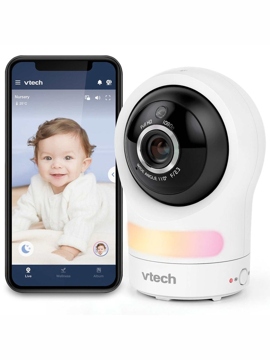 VTech RM9761 Pan & Tilt Smart Video Baby Monitor – White